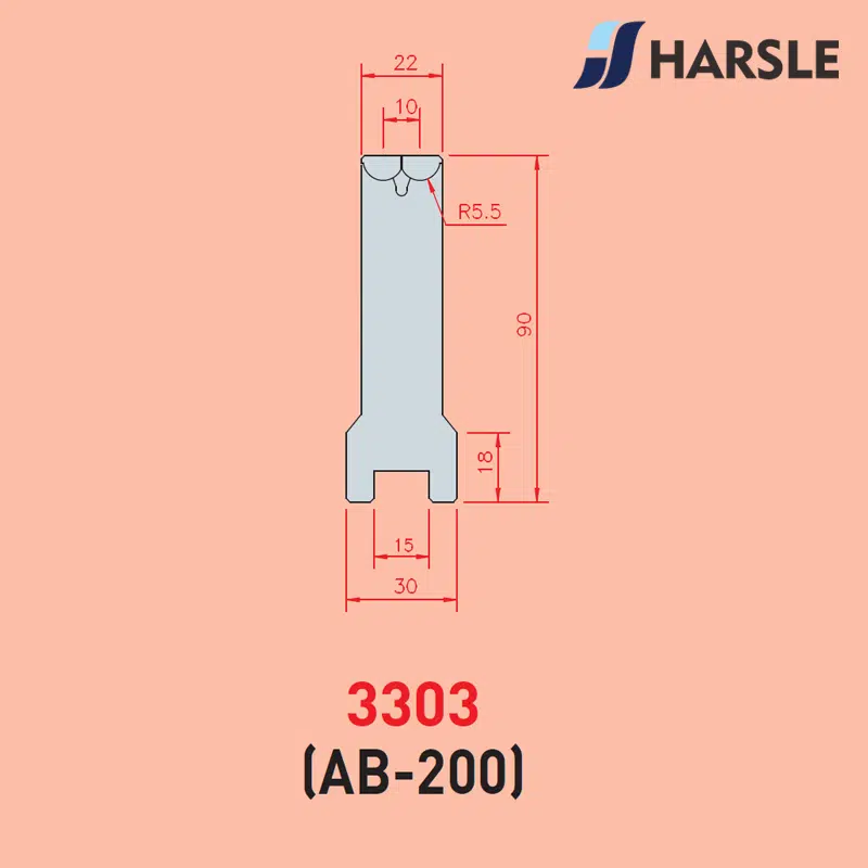3303 3303 AMADA-PROMECAM RAIL Active Bend Tool - Image 1