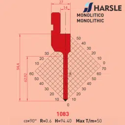 3 Press Brake Tooling Tips You Need to Learn Now 18 Cú đấm hẹp